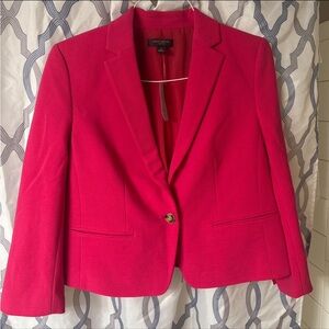 Ann Taylor Vibrant Pink Blazer